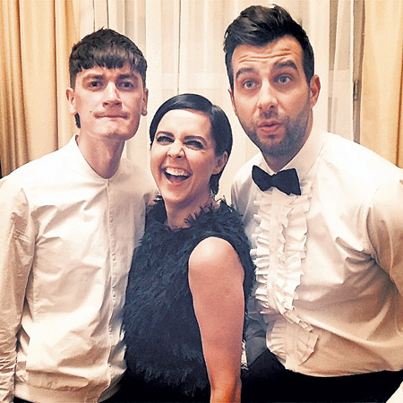 С коллегами - Александром ГУДКОВЫМ и Иваном УРГАНТОМ