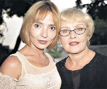 С ДОЧЕРЬЮ ЕКАТЕРИНОЙ: актрисой театра Романа Виктюка (PhotoXpress)