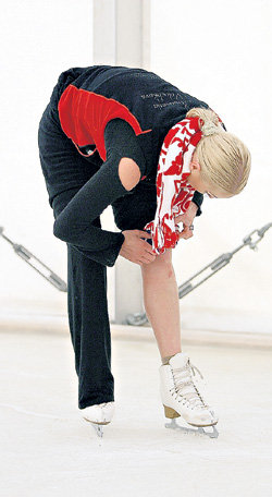 Анастасию ВОЛОЧКОВУ падения и травмы не пугают