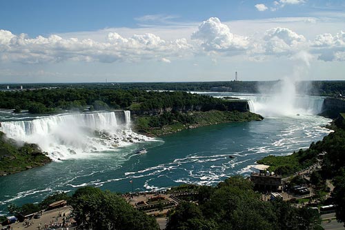 Ниагарские водопады. wikimedia