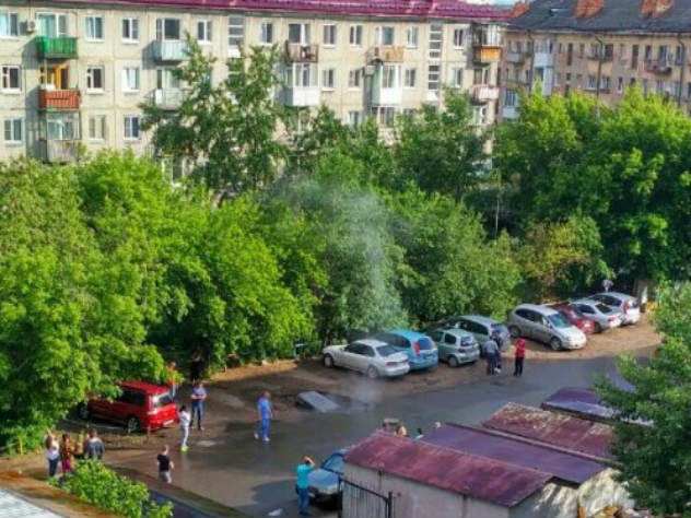 ЧП произошло на парковке возле городской стоматологии