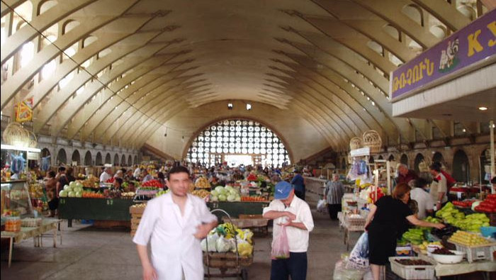 Крытый рынок в Ереване