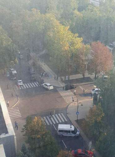 Место взрыва