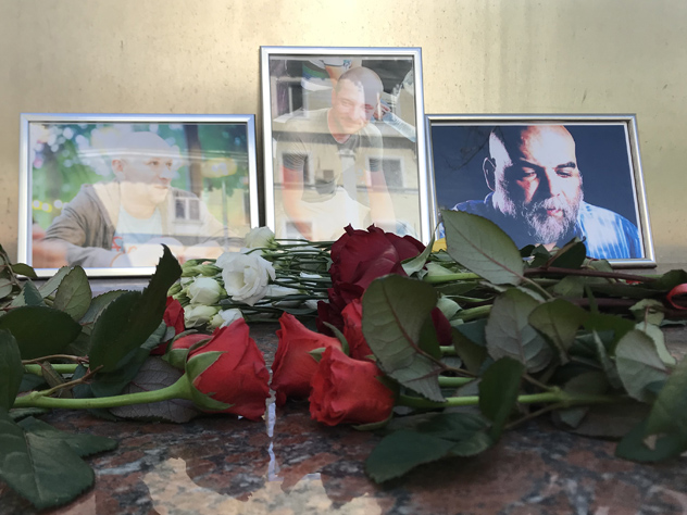 Журналисты. Орхан Джемаль, Александр Расторгуев и Кирилл Радченко погибли 31 июля