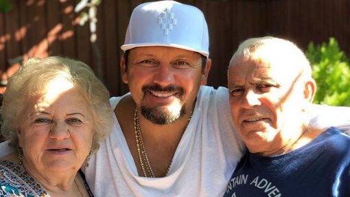 Стас Михайлов с родителями - мамой Людмилой и папой Владимиром