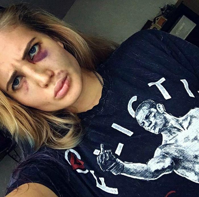 Бывает, что и «прилетает», куда же без этого… Фото: instagram / anastasia_yankova