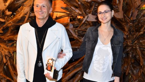 Олег Меньшиков с супругой Анастасией
