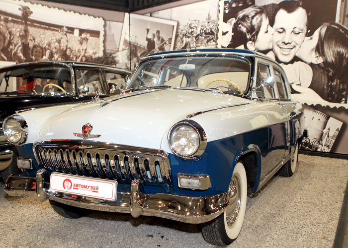 Подобная «Волга» ГАЗ-21 (1962 г.) стояла в гараже у Юрия Гагарина