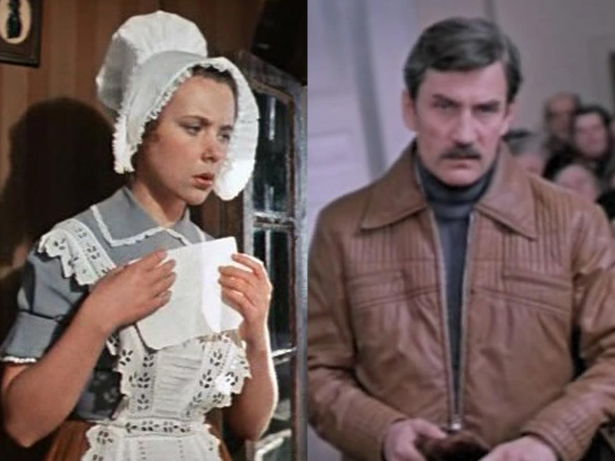 Наталия Орлова в фильме «Алые паруса» и Юрий Гребенщиков в фильме «Грачи»