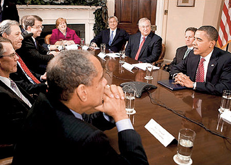 Барак ОБАМА не знает, что думают американские банкиры, когда смотрят ему в рот