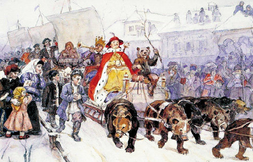 Пётр I и сам развлечься любил, и подданных веселить не стеснялся