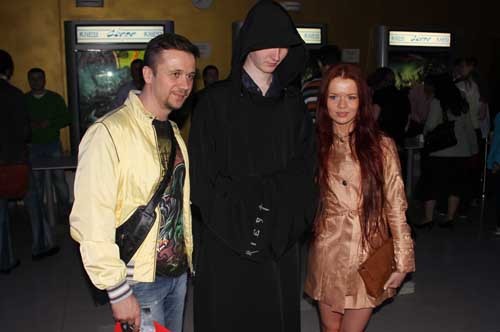 Солист группы Плазма и Лена Князева