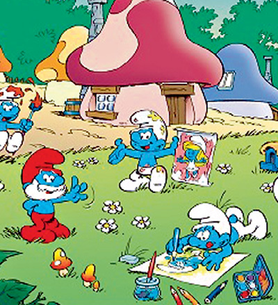 ...даже самый богатый из смурфов