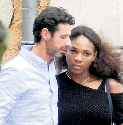 С Патриком МУРАТОГЛУ 30-летняя Серена УИЛЬЯМС...