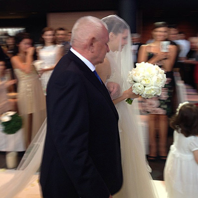 Ирина ВОДОЛАЗОВА со свёкром (фото из Instagram**)