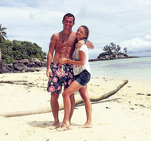 Новогодние каникулы влюблённые провели на Сейшелах. Фото: Instagram**.com