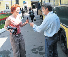 ВОЛНУЮЩАЯ ВСТРЕЧА: Робертс не смог отказать русской барышне