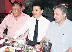 ТОВБУЛАТОВ, ИЛЮМЖИНОВ И ЯКУШЕВ: деятели российского спорта отмечали победу страны в олимпийской гонке в сочинском ресторане «Каньон»