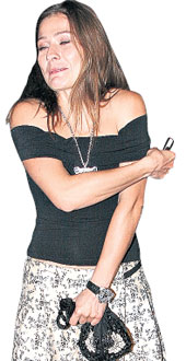 МАША ГОЛУБКИНА: в отсутствии мужа Николая Фоменко расслабилась по полной