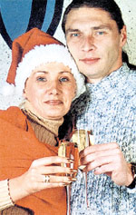 ИНГА И СЕРГЕЙ: с наступившим!