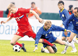 ПАВЕЛ ПОГРЕБНЯК (№13): на ворота прёт, как танк (фото «РИА Новости»)