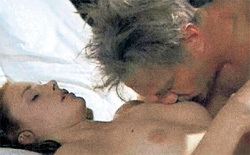 БОЯРСКАЯ в фильме «Вы не оставите меня» в постельной сцене с Александром БАЛУЕВЫМ