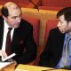 Борис Безеовский вместе с Романом Абрамовичем на заседании Госдумы