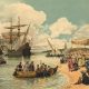 Картина «Отъезд Васко да Гамы в Индию в 1497 году