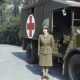 Принцесса Елизавета у своей санитарной машины. Апрель 1945. Фото: wikimedia.org